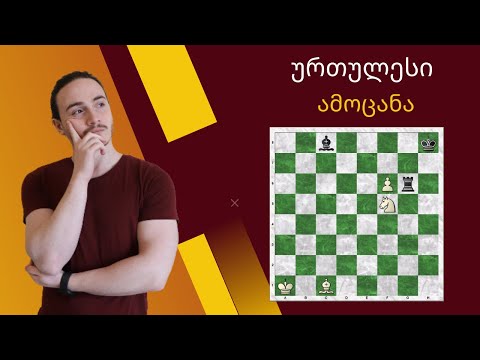 მხოლოდ 7 ფიგურით შექმნილი ულამაზესი ეტიუდი