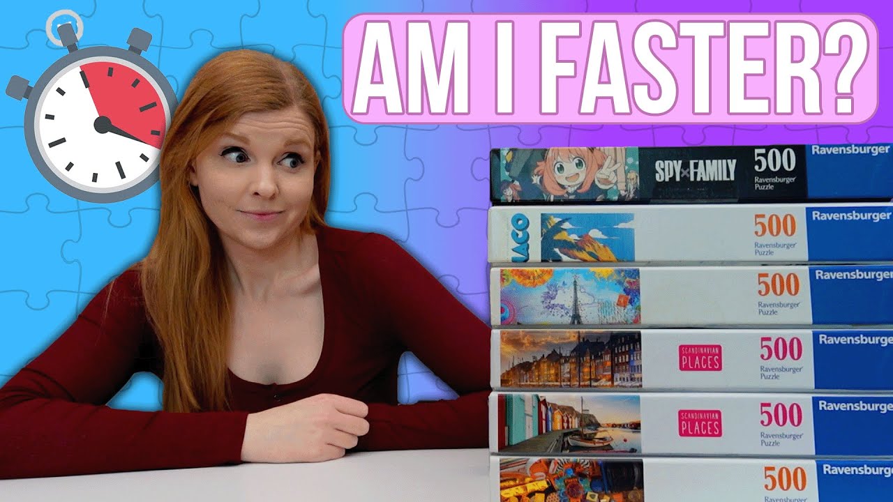 How much faster am I after a WEEK of speed puzzle training?? - YouTube