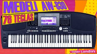 MEDELI AW 830 (76 TECLAS)