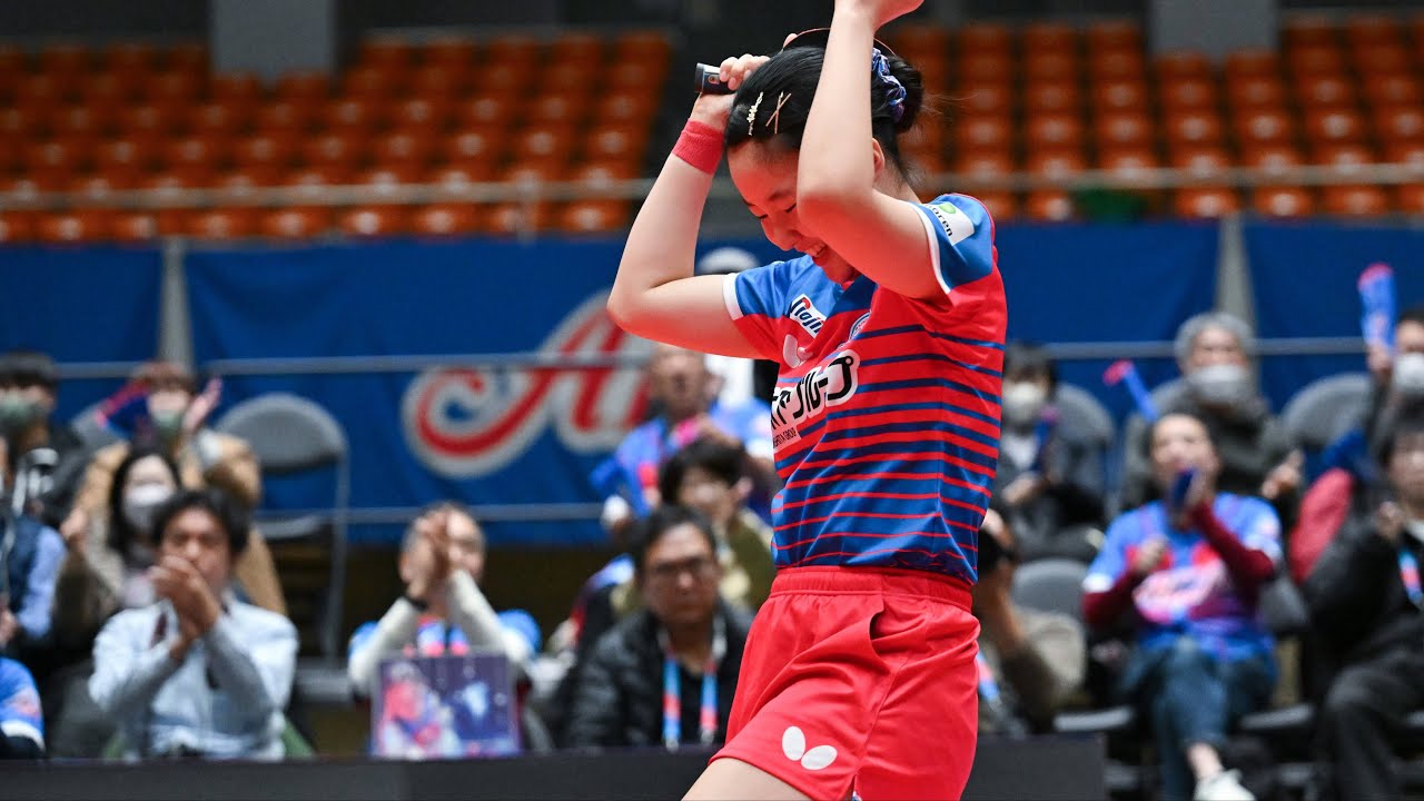 木下アビエル神奈川 vs トップおとめピンポンズ名古屋 ノジマTリーグ