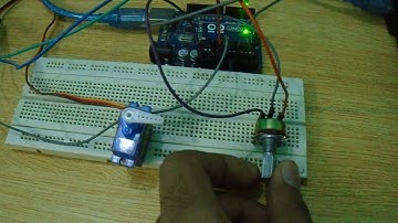 Arduino Servo Control with Potentiometer