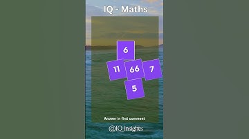 What number should replace the question mark?🤔