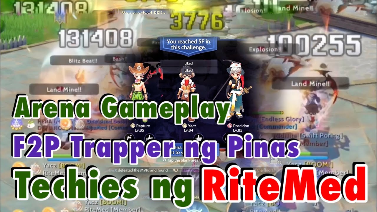 Arena Gameplay and Build - Trapper Ragnarok Origin Global - YouTube
