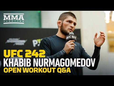 UFC 242: Khabib Nurmagomedov Would Only Fight GSP at Lightweight - MMA Fighting