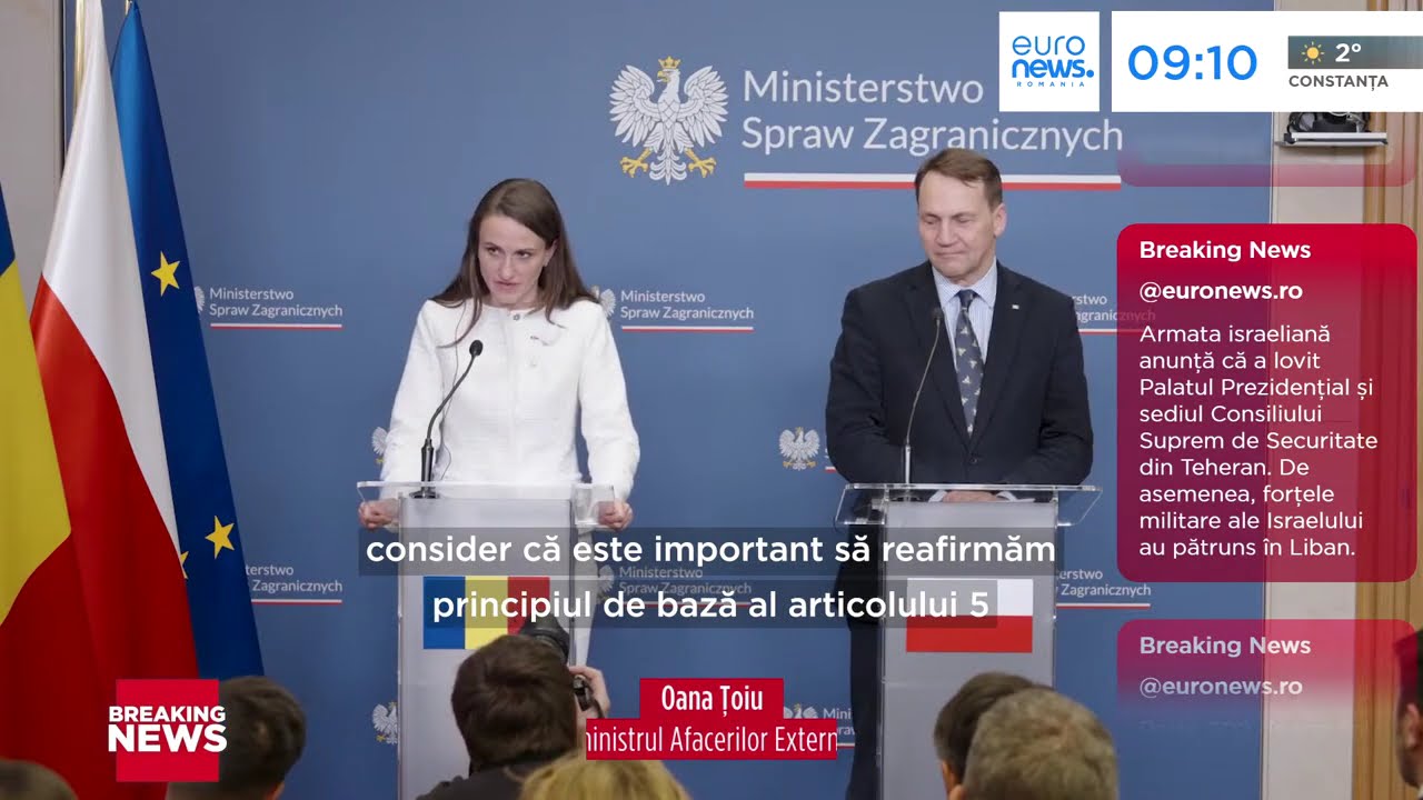 România nu a decis privind planul nuclear al Franței. Oana Țoiu: „Decizia ține de competența CSAT”