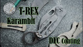 Knife making : T-Rex Folding karambit.