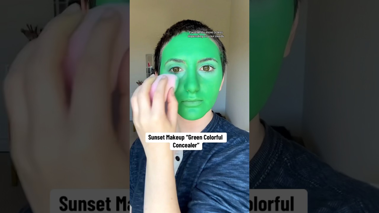 FULL COVERAGE Green Foundation and Concealer 😳