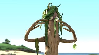 Stick Man Gets Lost At The Beach! | Gruffalo World: Stick Man