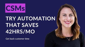 How CSMs save 40+ hrs/mo with Mixmax Rules