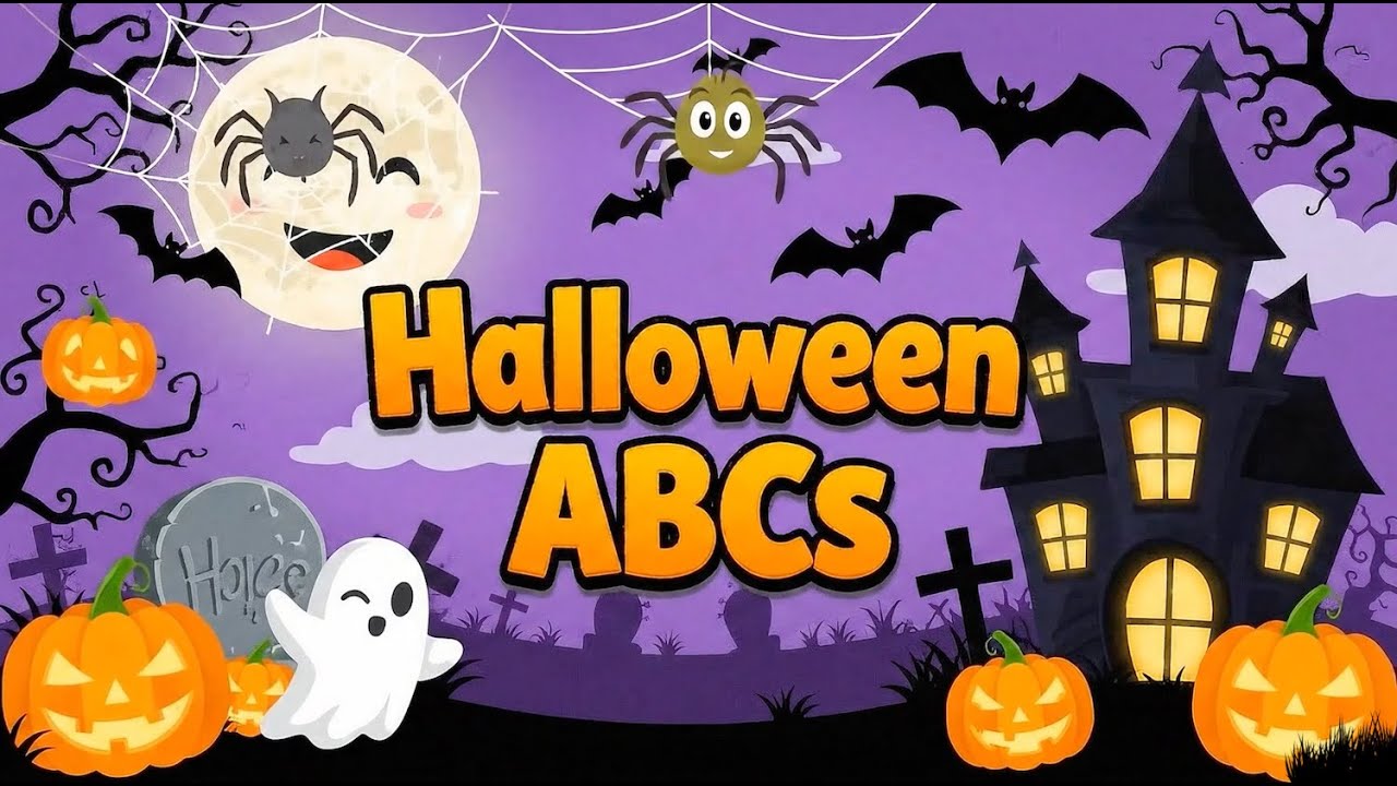 Halloween ABCs for Kids – Learn the Alphabet with Spooky Fun ...