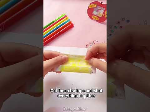 diy butter squishy 🧈✨️ #diy ##craft #najwadiy #papercraft #squishy #fyp #easydiy