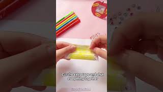 diy butter squishy 🧈✨️ #diy ##craft #najwadiy #papercraft #squishy #fyp #easydiy