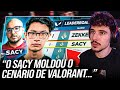 ZEKKEN REVELA OS MAIORES ENSINAMENTOS DO SACY E O COLOCA COMO O GOAT DO VALORANT NYANG REAGIU