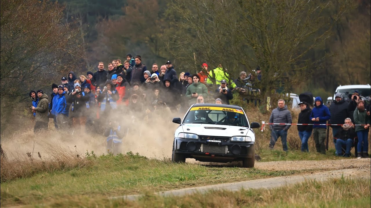 ADAC Rallye Köln-Ahrweiler 2024 - Onboard WP8 Eifelerland - Mitsubishi Evo4 - C.Dünker/J.Decker