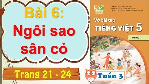 Vở bài tập Tiếng Việt lớp 5 Bài 6: NGÔI SAO SÂN CỎ, tuần 3, Kết nối tri thức | Thầy Tiểu học