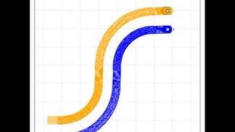 Two robots carrying an object over their heads cooperatively in parallel formation - MobileSim