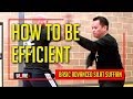 HOW TO BE EFFICIENT In BASIC ADVANCED SILAT