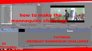 how to make the mannequins challenge (tutorial membuat mannquin challenge)
