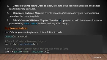 Mastering data.table: Efficiently Adding Dynamic Columns Without Copies