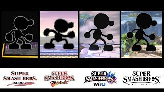 Evolution of Mr. Game & Watch's Moveset in Super Smash Bros. (2001-2018) screenshot 5