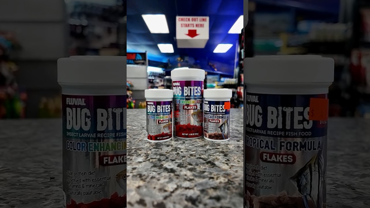FLUVAL BUG BITES FLAKES NOW AT AQUARIUM & REPTILE DEPOT