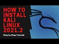 How to install Kali Linux 2021.2  - VMware Workstation Pro 16 [Tutorial]