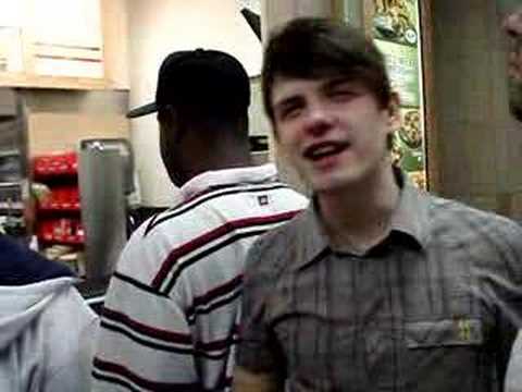 The Cinematics at a Wendy's in Austin, TX