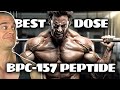 Best dose of bpc157 for injury healing  prevention wolverine healing factor cancer  anhedonia