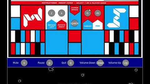 Version 3.0 Atari-like Asteroids - TCL/TK home-brew arcade