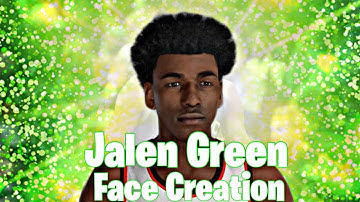 Jalen Green Face Creation & MOST ACCURATE JUMPSHOT - NBA 2K21 Current Gen