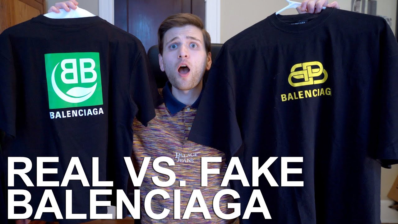 Chi tiết với hơn 56 về balenciaga tshirt fake vs real mới nhất   cdgdbentreeduvn