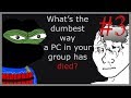 What’s the dumbest way a PC in your group has died? Part 3 (r/dndstories)