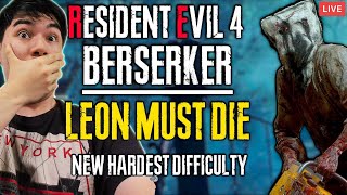 🔴INSANE BOSS BATTLE TODAY ! VITILIGO !re4dono [ RESIDENT EVIL 4 BERSERK MOD ]🔴 7