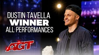 Dustin Tavella | AGT WINNER | All Performances | America