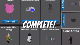 UNLOCKED ALL SKINS, TRAPS AND BUILD MODE EVENTS IN PIGGY QUESTS EVENT - SEASON 1!! (Mr. P’s Lab)