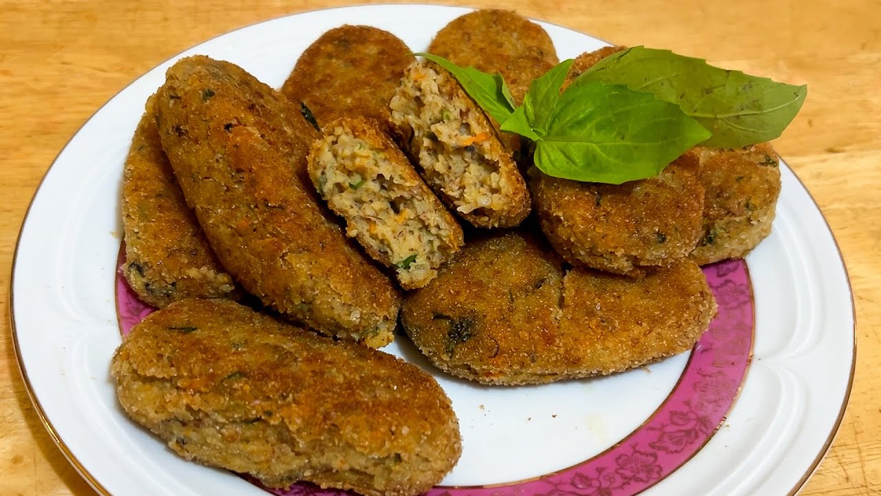 Շատ համեղ Հնդկաձավարով կոտլետներ / Гречневые котлеты