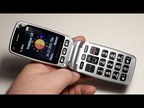 Primo 413 by Doro Large Button Mobile Phone Black. Бабкофон из Германии для крутых Бабулек Дедулек