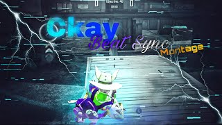 Bgmi Ckay - Beat sync montage || first montage || Arrrskaan Gaming ||