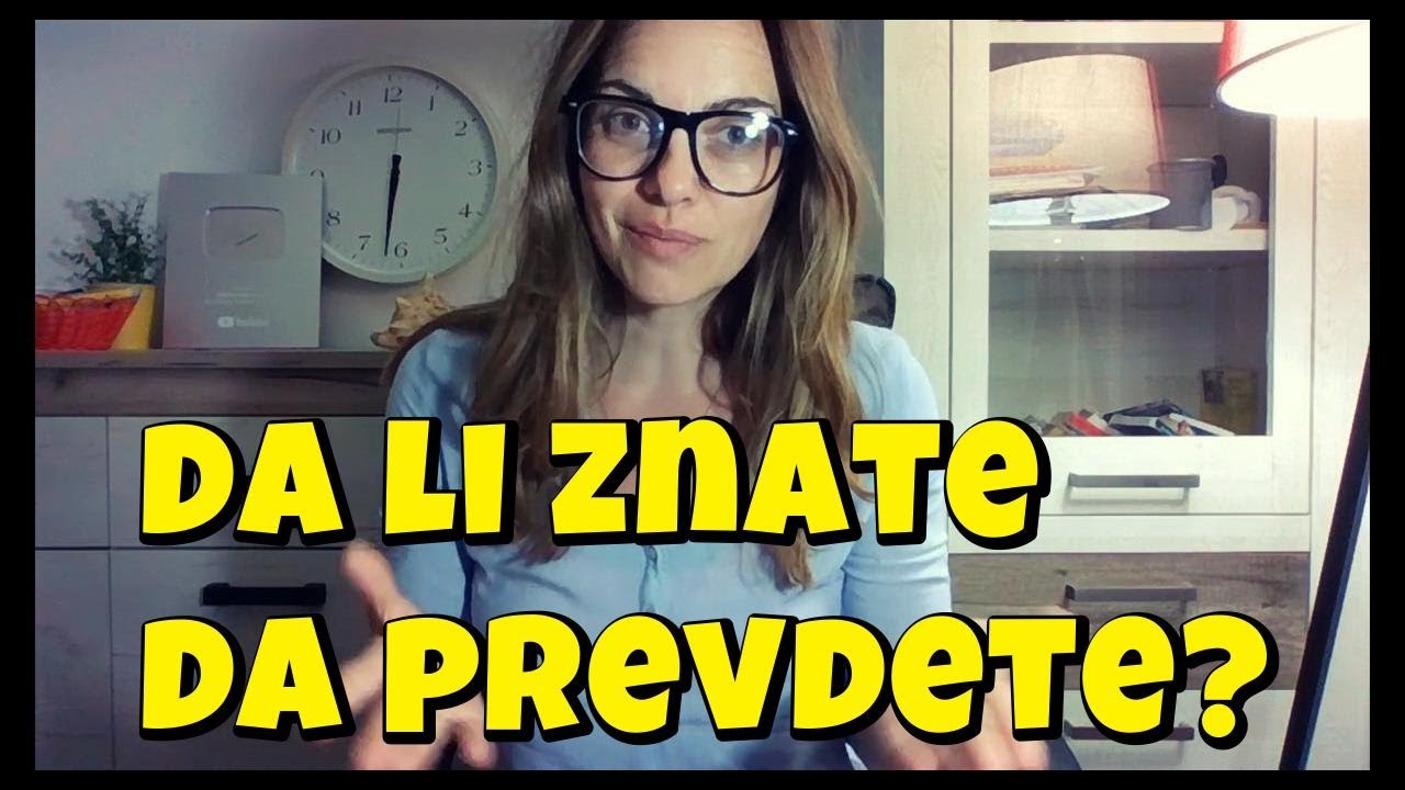 ENGLESKI - DA LI I KOLIKO OVOGA ZNATE DA KAŽETE NA ENGLESKOM - PROVERA PRAKTIČNOG ZNANJA