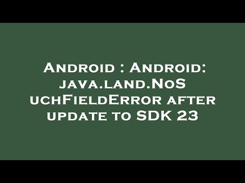 Android : Android: