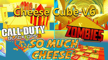 SO MUCH CHEESE!!! -Cheese Cube V6 | Zombies Custom Map (Black ops III)