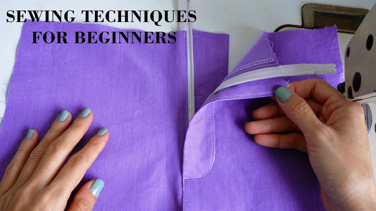 How To Sew Fly Front Zipper/ Invisible Zipper | Sewing Techniques For Beginners | Thuy Sewing