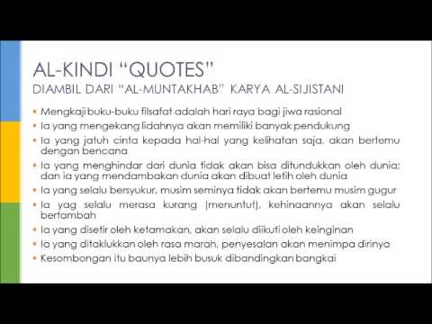 FILSAFAT ISLAM: QUOTES & TANYA JAWAB - AL-KINDI (5) - YouTube
