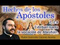 Hch 7, 1-8 Esteban narra la vocación de Abrahán