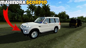 Mahindra Scorpio Car Mod in Bus Simulator Indonesia - Bussid Car Mod - Bussid Bus Mod - Bussid Truck