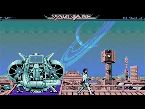 Starblade - Longplay Atari ST + DEATH Scene [Silmarils]