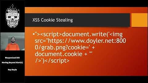Weaponized XSS - Moving Beyond Alert(1)