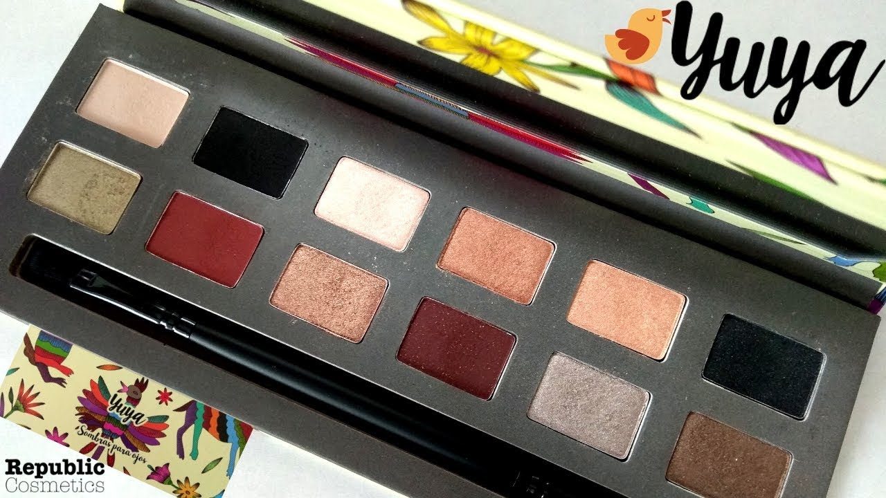 Yuya Set de sombras Enamórate: Review + Swatches - All 