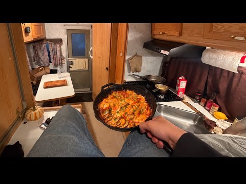 3am Potato Gratin in my Truck