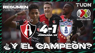 Resumen y goles | Atlas 4-1 Pachuca | CL2023 Liga Mx - J15 | TUDN